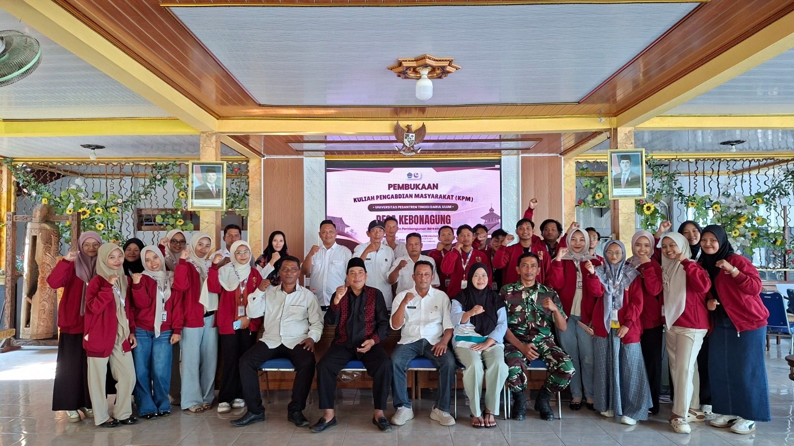Pembukaan Kuliah Pengabdian Masyarakat Desa Kebonagung, Kelompok 5, Unipdu Jombang 2026